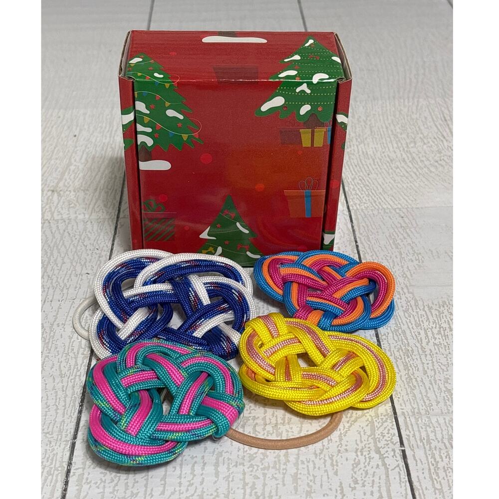 Celtic Knot 4 Piece Hair Accessory Gift Set Colorful